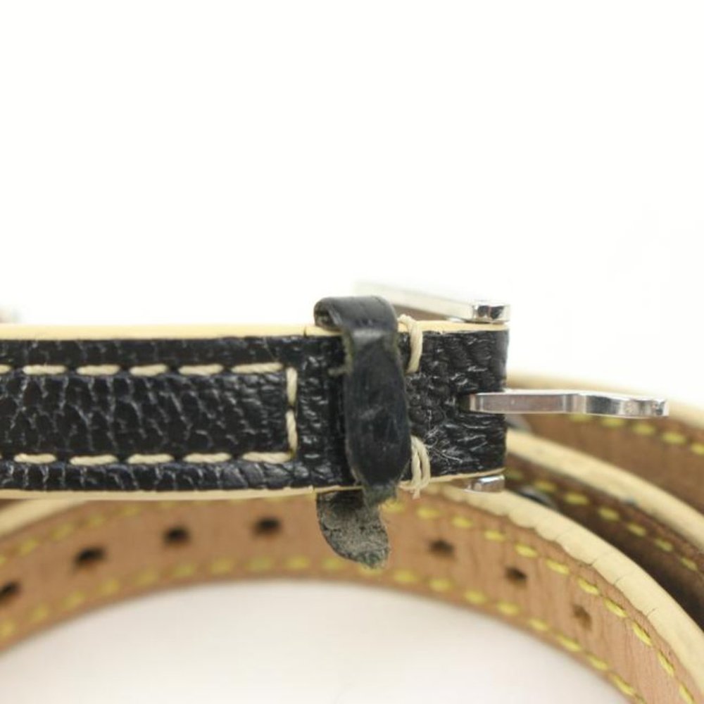 Louis Vuitton Triple Coiled Q1212 Tambour Watch 28mm Quartz 25lv37s - Picture 3 of 12